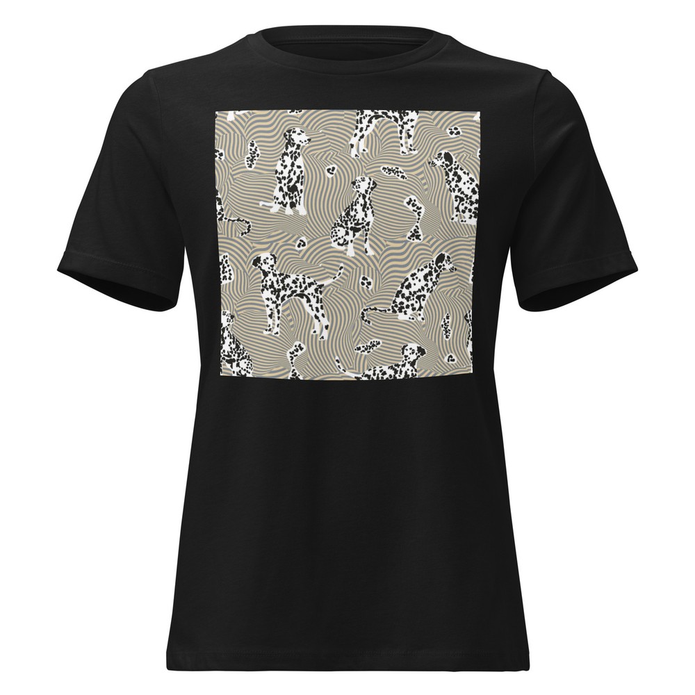 Women’s Dalmatian T-Shirt, printed