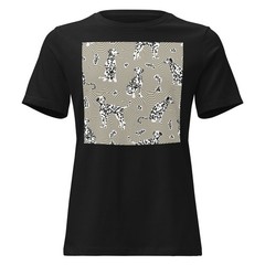 Women’s Dalmatian T-Shirt, printed