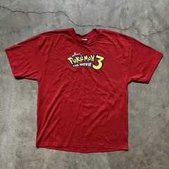 Vintage 2000’s Nintendo Pokemon 3 The Movie Promotional 🇺🇸 T-Shirt Adult S