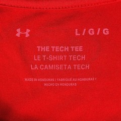 Under Armour Mens UA Tech 2.0 Short Sleeve Tee Red 1326413-600 Large NEW