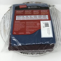 Hanes 5 Tagless Pocket Ts Shirt Comfort Fresh IQ Assorted Colors Small 34-36