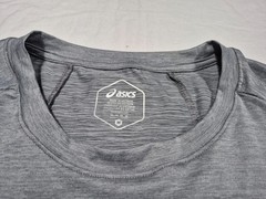 Asics Mens Tech M Knit Spacedye Training Tee running sports shirt SZ Medium