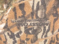 Vintage Mossy Oak T Shirt Mens 3XL Brown Camo Long Sleeve Crewneck Hunting Tee