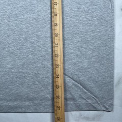 Lot of 3 Next Level Unisex Premium Gray TShirts Plain Super Soft US Size S