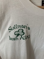 Vintage 1990s Beer Irish Pub Promo Single-Stitch Pocket T-Shirt Large