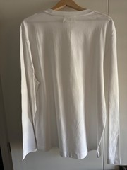 Authentic AMI Paris Long Sleeve T-Shirt NWT Unisex Organic Cotton Made Portugal