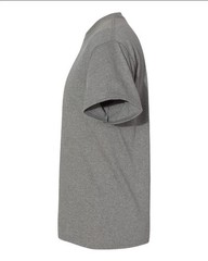 Hanes 5170 5XL EcoSmart Crewneck Short Sleeve Tee Pit to Pit 31″ Oxford Gray