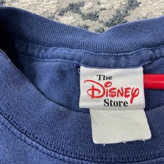 Vtg Disney Genuine Mickey Mouse Sz XL Blue Graphic Double Sided Unisex