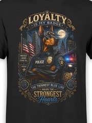 Loyal K9 Doberman T-Shirt | Unisex