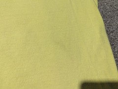 Supreme Shirt Mens Medium Neon Yellow Digi Girl SS17 Digital Block Logo