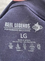NWT Reel Legends Men’s Navy Blue Short Sleeve Inshore Dreams T-Shirt Large