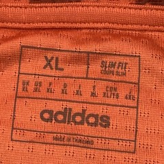Adidas Tennis Paris Heat.RDY FreeLift Tee Men’s XL Slim Fit Orange Lightweight