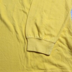 Nautica Marine Denim Co Original Yellow Long Sleeve Shirt Large