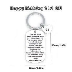 Birthday Gift for Son from Mom Dad, 21st Birthday Gifts idea, Happy Birthday …