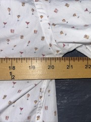 Men’s ETON Signature Twill Shirt Cocktail Print Size 16 Slim 41 Luxury Rare