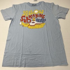 The Beatles Yellow Submarine T-Shirt Mens M Sky Blue NEW Graphic Tee 2MBY093