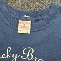 Lucky Brand Dungarees Too Tough To Die Vintage Long Sleeve Shirt