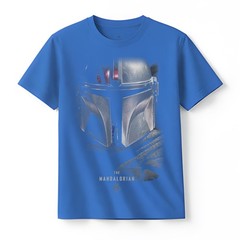 Star Wars The Mandalorian Dark Portrait T-Shirt