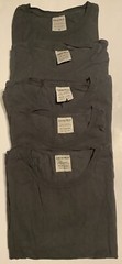 (5 Pieces)Men’s T Shirt Size 3XL Comfort Wash 100%Cotton,Heavyweight Ring Spun.
