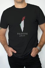 Palestine T-Shirt Unisex Al-Aksa Mosque Keffiyeh 100% Cotton Heavy Blend S to 5X