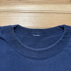 Vintage Y2K Champion Script Logo Embroidered Single Stitch T-Shirt Men’s – Large