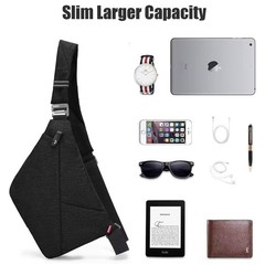 OSOCE Anti-Theft Waterproof Shoulder Backpack Sling Chest Crossbody Bag Cover