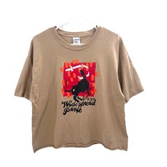 Vintage Wide Spread Panic 2008 Tour Graphic Band Cropped T-Shirt Mens Large