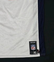 Reebok NFL Team Players TY WARREN #94 New England Patriots White Jersey Men XL