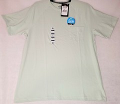 DICKIES Fast Dry Shirt MENS 2XL XXL Green Outdoor UV 30 Cooling Fitness Fish NWT