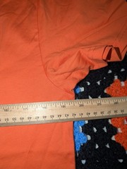 Perry Ellis America T Shirt Orange Size Small New