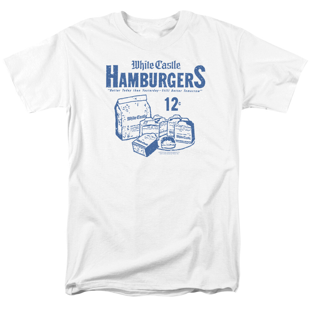 White Castle 12 Cents Licensed Adult T-Shirt