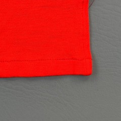 Vintage Sears Mens Store Shirt Mens XL Red Acrylic V Neck Short Sleeve USA 70s