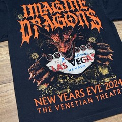 Imagine Dragons 2024 The Venetian Exclusive Official Tour Merch T Shirt Adult S