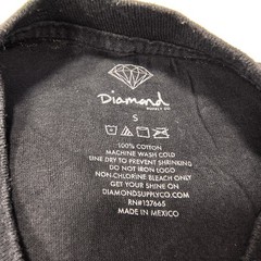 Diamond Supply Co Graphic Crew Neck Short Sleeve T Shirt Mens Size S Black