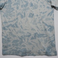 Volcom Stone Dye T-Shirt Mens Large Celestial Blue Tie Dye Modern Fit A5232200