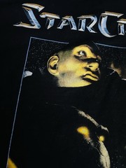 Vintage 1998 StarCraft Game T Shirt XL Black Double Sided Blizzard PC Gaming Tee