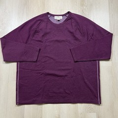 Tommy Bahama Men’s XXXL Reversible Long Sleeve TShirt – Purple Cruisewear