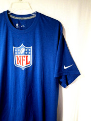 Nike Soosh NFL On Field Shirt Tee Top Men’s XL Blue Royal Short Sleeve NWOT