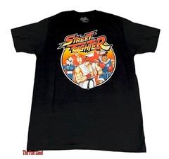 New Street Fighter Squad Cast Capcom Classic Video game Mens Vintage T-Shirt