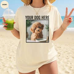 Custom Dog T-Shirt Personalized Pet Lover Gift Comfort