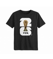 FIFA World Cup 2026 Black Championship Trophy T-Shirt Soccer Fan Graphic Tee