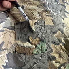 Vintage Ace Sportswear Shirt Mens XL Camo Pocket Hunting Outdoor USA 90s