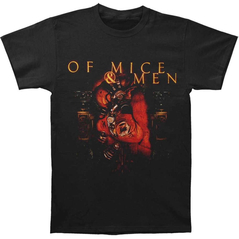 Men’s Of Mice & Men Gear Heart T-shirt X-Small Black