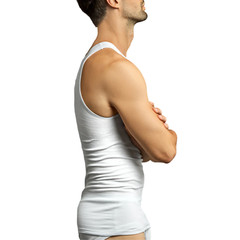 3 Pack Men’s A-Shirts Cotton Tank Top S-3XL Basic Underwear Menswear Workout