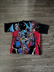 Energy DC Comics Batman & Superman Graphic Print Black Crew Neck T-Shirt XL