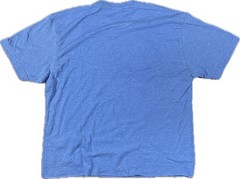 Vintage Powerhouse Gym Cropped T-Shirt Macomb Blue Athletic Weight Lifting