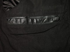 Men’s All Saints SECTION LEATHER SHIRT jacket overshirt M (ref70) £149.99!!!!!