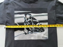 Diamond Supply Company T-Shirt Logo Medium Gray Skate Distressed Gem