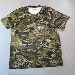 Under Armour Camo T-Shirt Mens XXL Short Sleeve Hunting Light Weight Performance