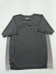 New Balance Men’s XL Colorblock Moisture-Wicking T-Shirt in Black